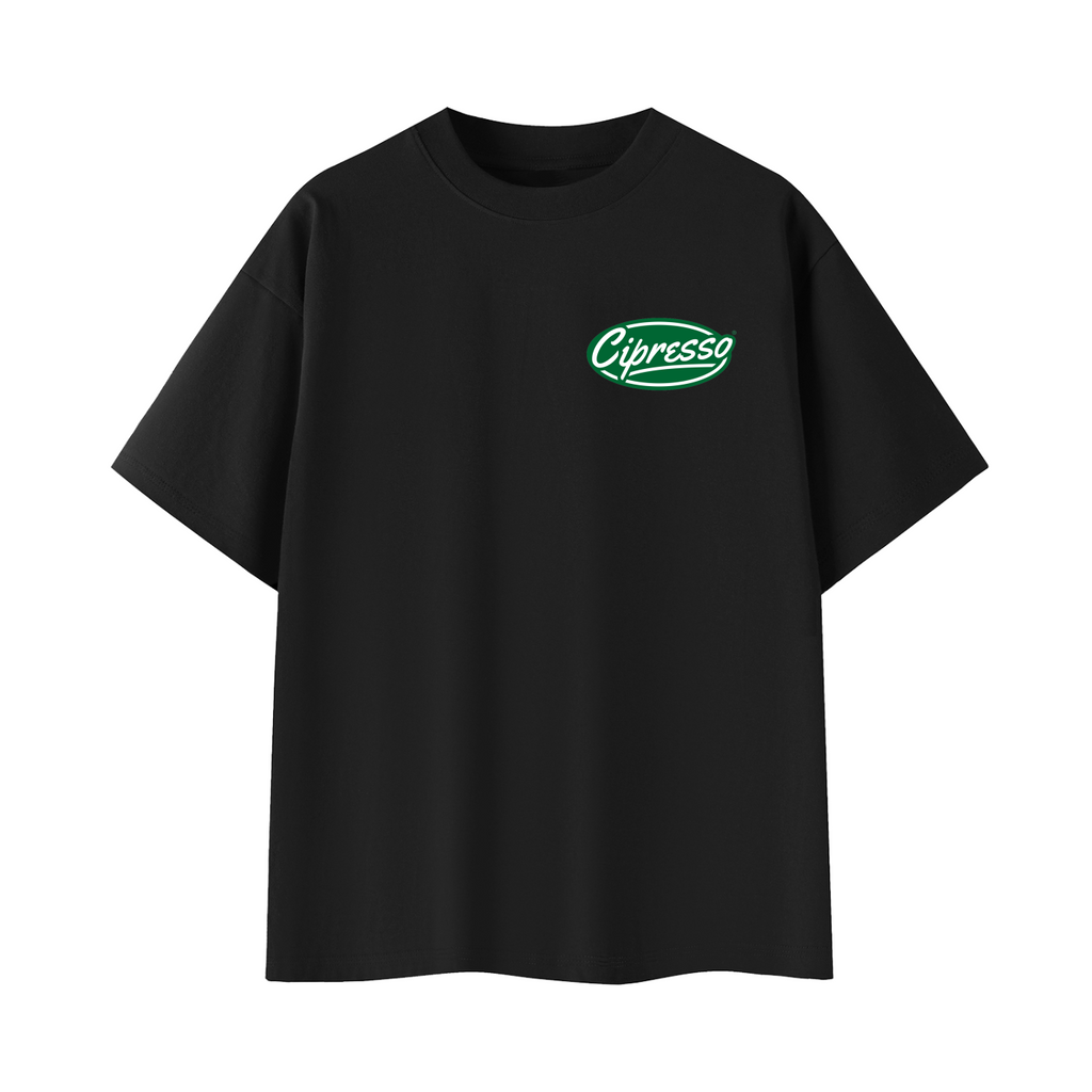 olive garden tee / black