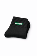 cipresso block socks / black 3pk