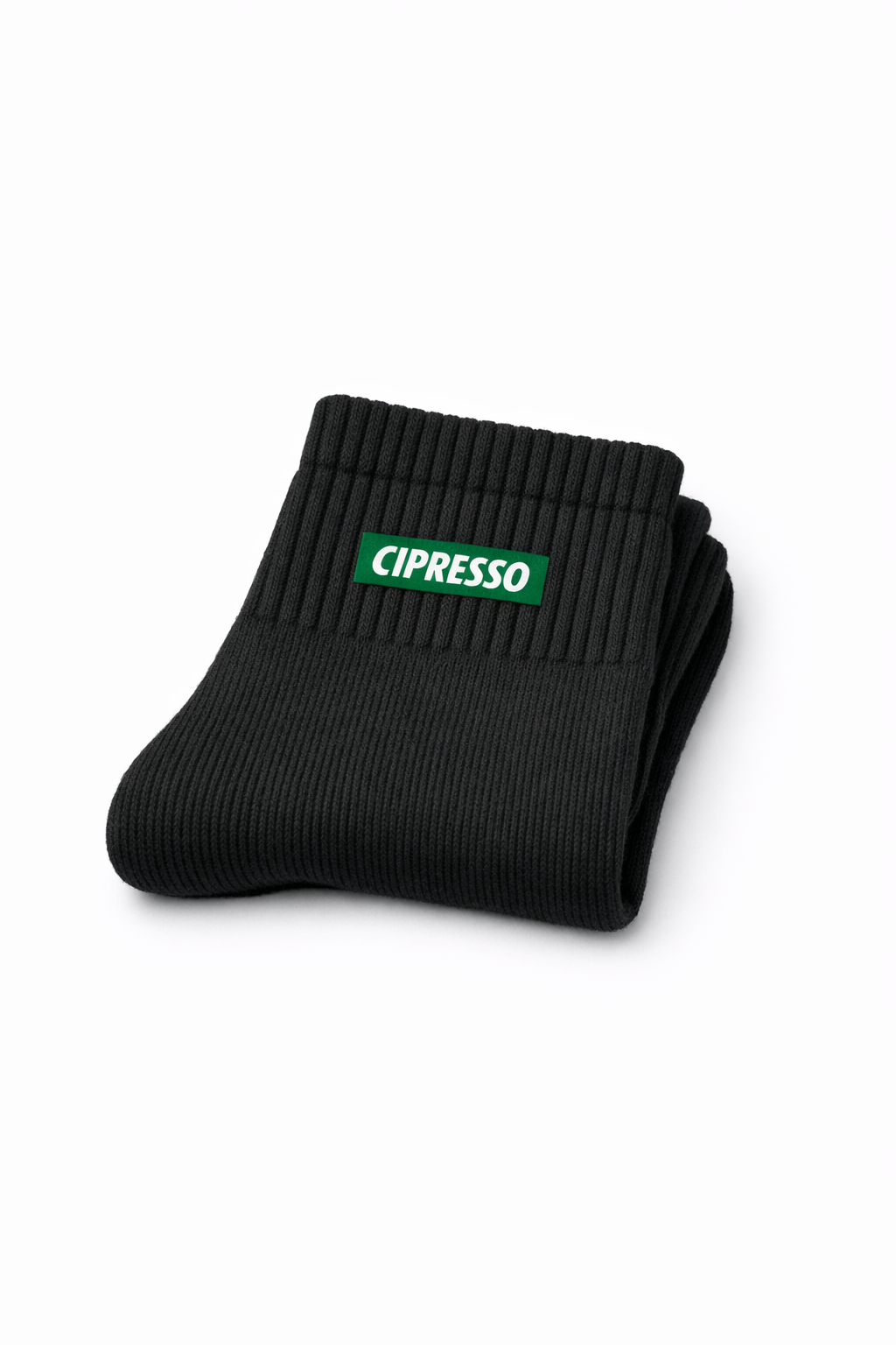 cipresso block socks / black 3pk