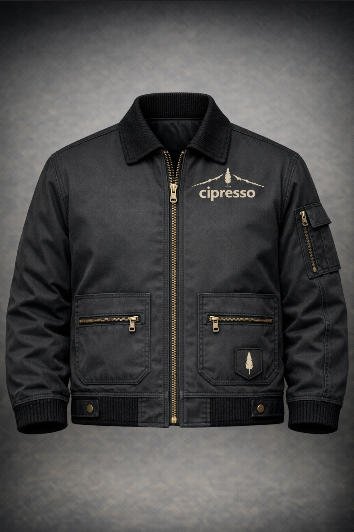 snow peak jacket / black