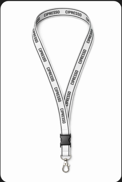 lanyard / white