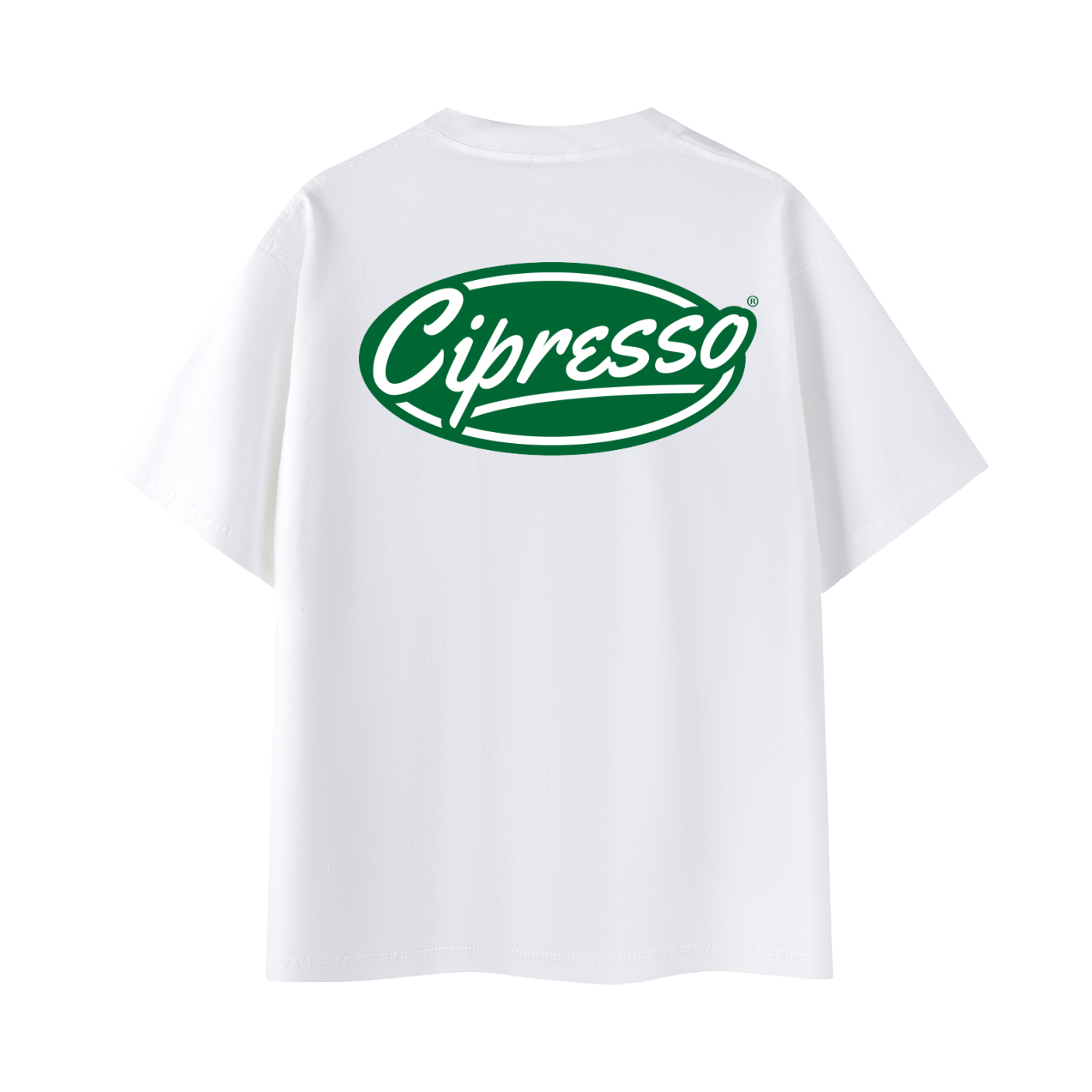 olive garden tee / white